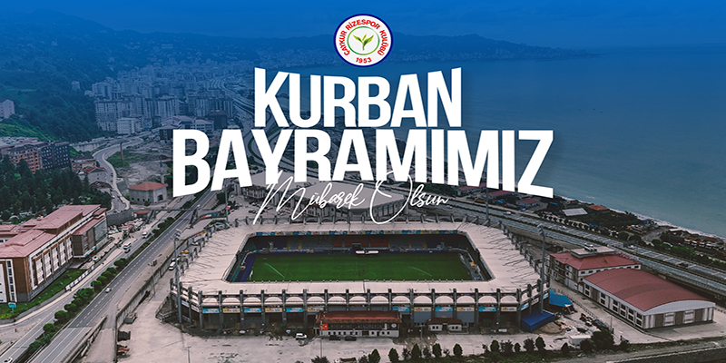 Ç.RİZESPOR KURBAN BAYRAMI KUTLAMA MESAJI