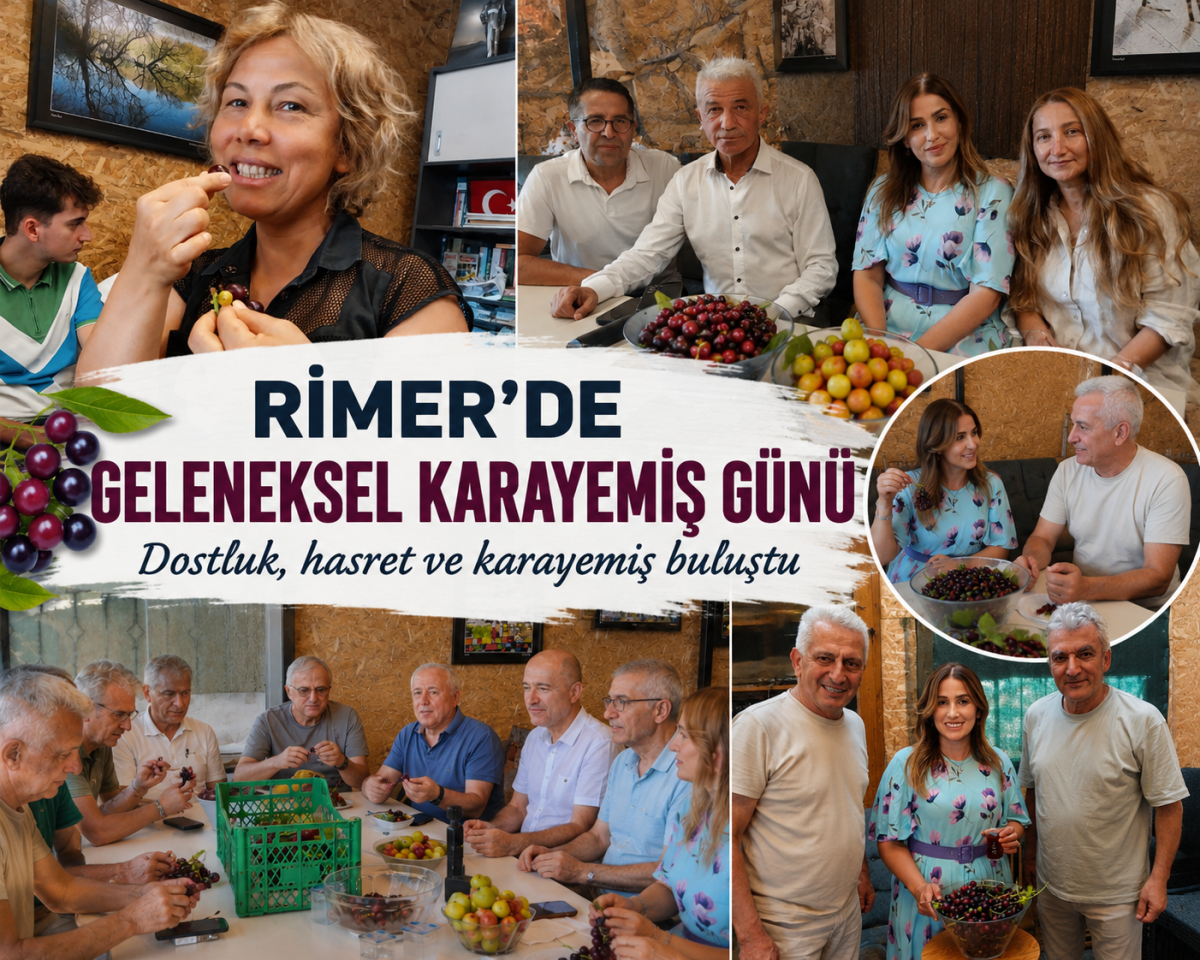 RİMER'de Geleneksel Karayemiş Günü düzenlendi
